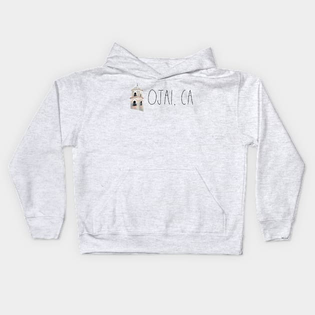 Ojai, CA Kids Hoodie by MSBoydston